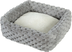 Abelha Squared Pet Bed Grey, XLarge